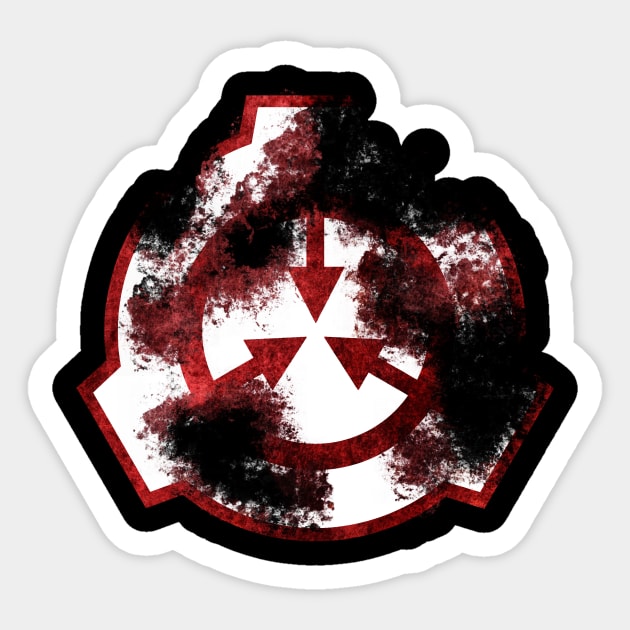 SCP foundation emblem Sticker by Rebellion10